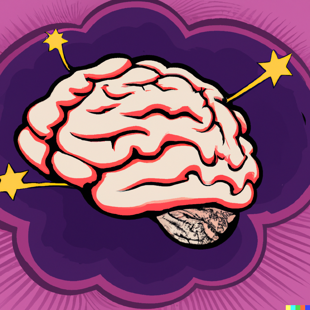 Brain picture generated by OpenAI